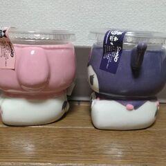 ミニストップ マイメロ クロミ 陶器 マグカップ コンプリート 全2種 予約完売の画像