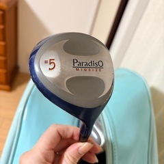 【PARADISO】 ゴルフセット一式　
キャディバッグ付きの画像