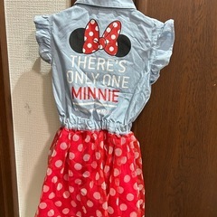 【110cm】ベビードール_ワンピースDisneyミニーちゃんの画像