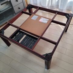 ナショナル　コタツ　テーブル　コードなしの画像