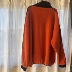 MSG オレンジ ジップアップ トレーナー Lの画像