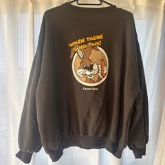 gleam ダークグレー トレーナーの画像