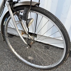 【都内/千葉市引取】ママチャリ 26インチ自転車 鍵/カゴ付きの画像