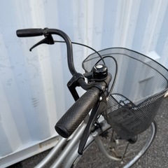 【都内/千葉市引取】ママチャリ 26インチ自転車 鍵/カゴ付きの画像
