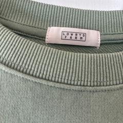 LOWRYS FARM ABERDEEN クロップドスウェットの画像