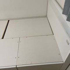 ニトリ　ジオ(旧型)セミダブルベッドの画像