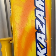 kazamaスキー板110 ストック付き　スキー板　ウインタースポーツ　子供用の画像