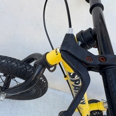  キックバイク SPARKY スパーキー ファーストライダー【 キックスタンド付き ブレーキ付ゴムタイヤ装備 】の画像