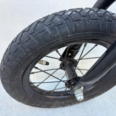  キックバイク SPARKY スパーキー ファーストライダー【 キックスタンド付き ブレーキ付ゴムタイヤ装備 】の画像