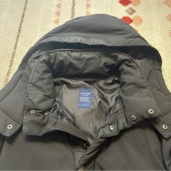 ダウンコート　黒　Mサイズの画像