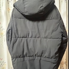 ダウンコート　黒　Mサイズの画像