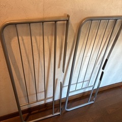 ベッド　ガード　2個(中古品)の画像