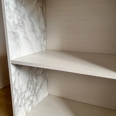 カラーボックス　3段　ホワイトの画像