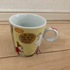 ムーミン　プレートとカップの画像