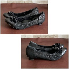 リーガル【22.5㎝】パンプス☆クリーニングお手入れ済6346の画像