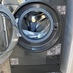 🔥🔥①展示品　2024年　アイリスオーヤマ　ドラム式洗濯機　DKC85A1-B　8/5kg 安心　保証付き　設置まで対応　神奈川県　東京23区　配達無料の画像