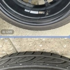 美品？　Laffite（ラフィット）　17インチ7J  114.3  IN38 205/45/17の画像