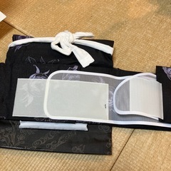 作り帯　ワンタッチ　帯　バラ❹　の画像