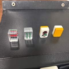 アカギ　鷲巣麻雀　透明麻雀牌　麻雀セットの画像
