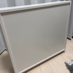 IKEA デスクトップシェルフ ホワイトの画像