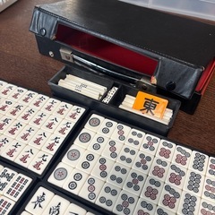 麻雀牌セットの画像