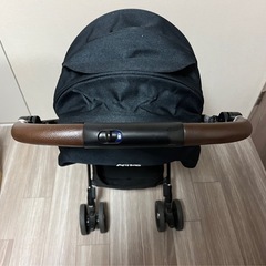 アップリカベビーカー　ラクーナクッションフリープラス　インディゴブラックの画像
