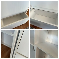 カウンター下収納　4点セットの画像