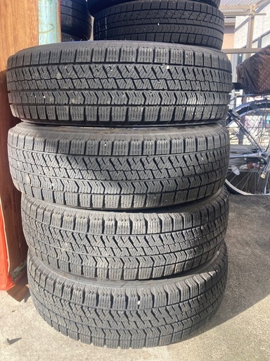 軽自動車 スタッドレス 155/65R14 BRIDGESTONE 2020年製造 (SKH) 関の