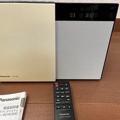Panasonic SC-HC300　コンパクトステレオシステムの画像