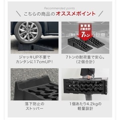 お正月特価  カースロープ　ジャッキサポートの画像