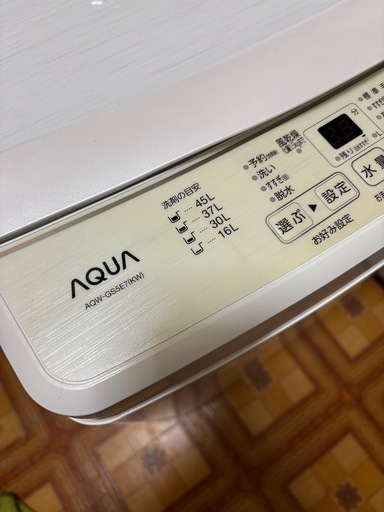 AQUA洗濯機 5kg