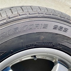 205/70R15タイヤホイールセット ダンロップの画像