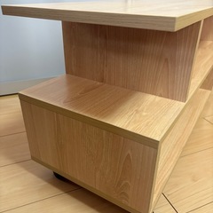 テレビ台（ナチュラル、幅80cm、37V対応）の画像