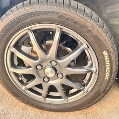 スタッドレスタイヤホイール4本セット　165/60/R15の画像