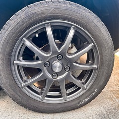 スタッドレスタイヤホイール4本セット　165/60/R15の画像