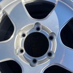 未使用ハイエース用ホイールセットの画像