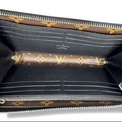 正規品 LOUIS VUITTON ルイヴィトン ジッピードラゴンヌ マカサー  長財布 の画像