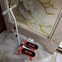 ハンドル付き ステッパー ツイストステッパー サイドステッパー 健康器具 有酸素運動 美脚 脚痩せ トレーニングの画像