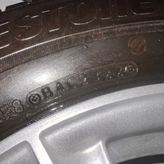 管A1063 スタッドレスタイヤ BRIDGESTONE ブリヂストン VRX3 195\65R16 アルミホイール HOT STUFF Exceeder4穴PCD10016×6J+45 ハブ径55の画像