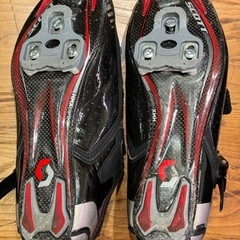 ロードバイク ビンディングシューズ42の画像