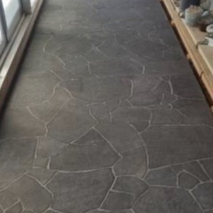 DIYに！乱形バサルトブラック2平米限定特価の画像