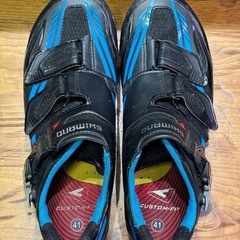 ロードバイク ビンディングシューズ41の画像