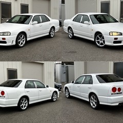 日産 スカイライン ER34 25GT R34 QM1 抹消コミコミ 期間良好◎ HR34 ENR34 BNR34 現状 ドリフト RB25DEの画像