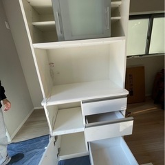 キッチンボート　食器棚　松田家具の画像