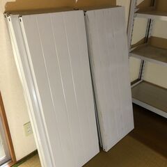 中軽量ラック　単体W120ｘH180：２台 + 連結：1台の画像