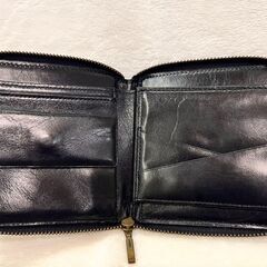  COMME des GARÇONS型　二つ折り財布 ラウンドファスナーの画像