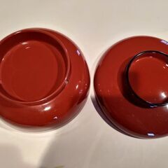 うな丼どんぶり4個セット 中古品です。蓋付きです。引取り専用の画像