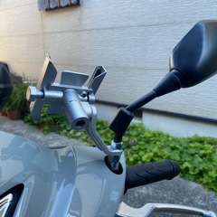 バイク用携帯電話ホルダーの画像