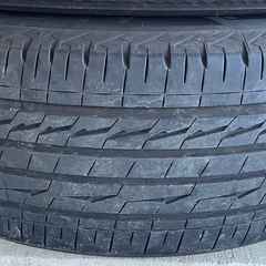 タイヤのみ！ブリヂストンアレンザLX100 235\55 R18 4本！バリ山！ハリアーなどの画像