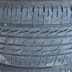 タイヤのみ！ブリヂストンアレンザLX100 235\55 R18 4本！バリ山！ハリアーなどの画像